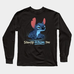 Stitch Silently Judging You Long Sleeve T-Shirt